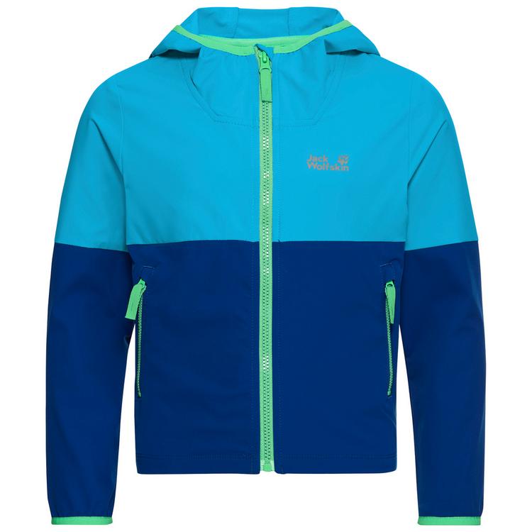 Jack Wolfskin Jack Wolfskin SANDBIRD HOODED JKT K Funktionsjacke Kinder - empire blue - 0 | SportScheck