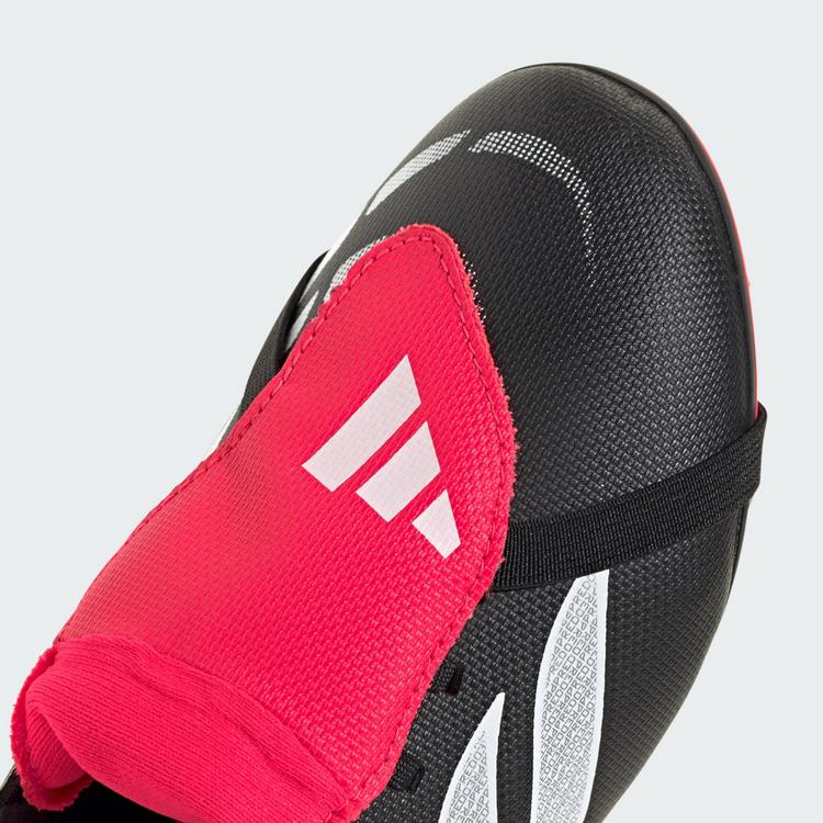 adidas adidas PREDATOR CLUB Fold-Over Tongue Firm Fu&szlig;ballschuhe Kinder - Core Black / Cloud White / Lucid Red - 6 | SportScheck
