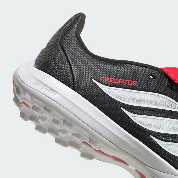 adidas adidas PREDATOR LEAGUE Kids Fu&szlig;ballschuhe, Fu&szlig;ballschuhe Kinder - Core Black / Cloud White / Lucid Red - 5 | SportScheck