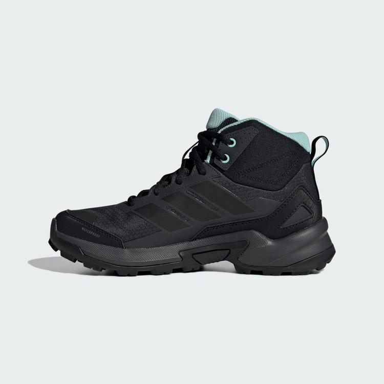 adidas adidas Terrex Eastrail 3 Mid Climaproof Wanderschuhe Damen - Carbon / Core Black / Semi Flash Aqua - 5 | SportScheck
