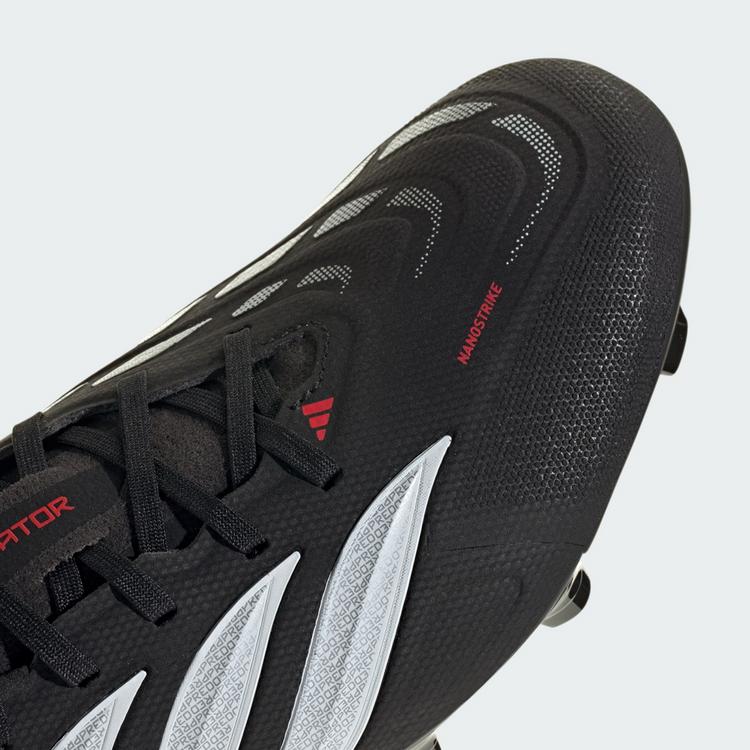 adidas adidas PREDATOR LEAGUE Fu&szlig;ballschuh, feste Fu&szlig;ballschuhe - Core Black / Cloud White / Lucid Red - 6 | SportScheck