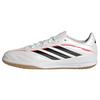 adidas COPA PURE IV CLUB Indoor Kids Fu&szlig;ballschuhe Kinder - Zero Metalic / Core Black / Lucid Red