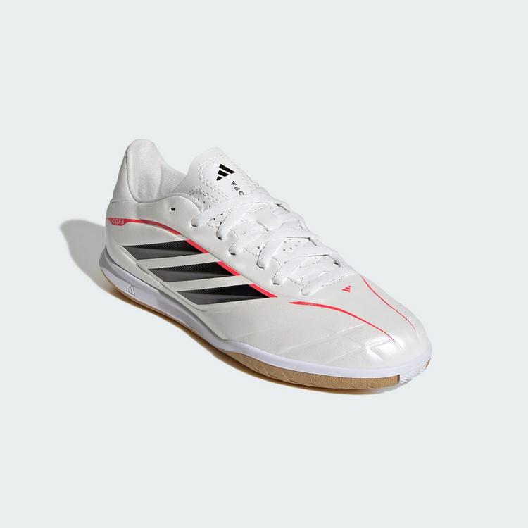 adidas adidas COPA PURE IV CLUB Indoor Kids Fu&szlig;ballschuhe Kinder - Zero Metalic / Core Black / Lucid Red - 2 | SportScheck