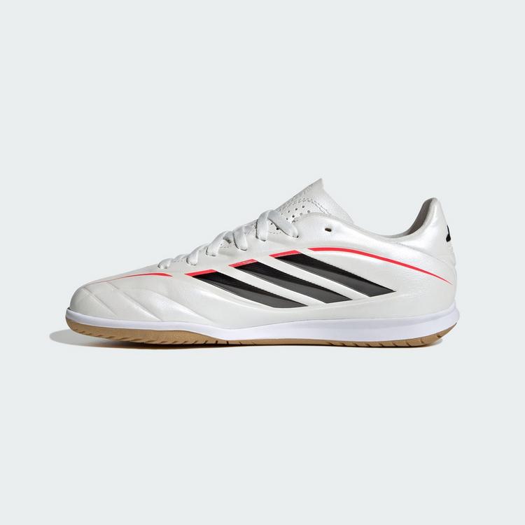 adidas adidas COPA PURE IV CLUB Indoor Kids Fu&szlig;ballschuhe Kinder - Zero Metalic / Core Black / Lucid Red - 4 | SportScheck