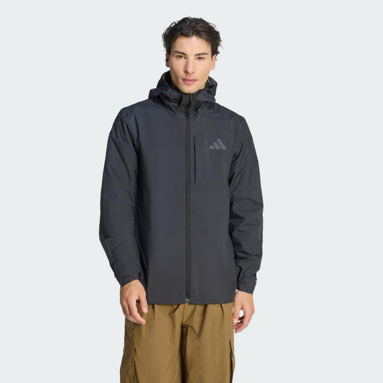 adidas adidas Terrex Multi 2.5 Layer CLIMAPROOF Outdoorjacke Herren - Black - 0 | SportScheck