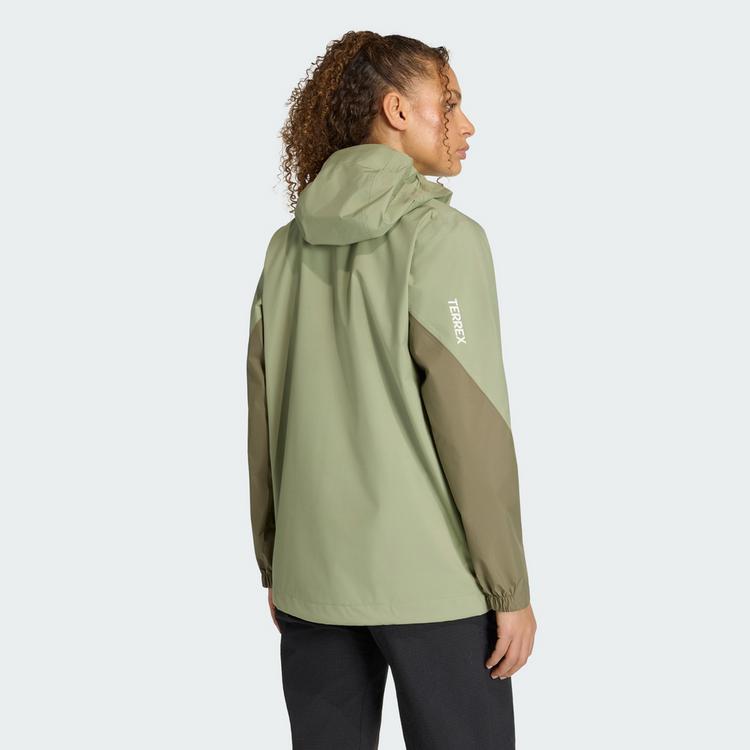 adidas adidas Terrex Multi 2.5 Layer CLIMAPROOF Funktionsjacke Damen - Tent Green / Olive Strata - 1 | SportScheck