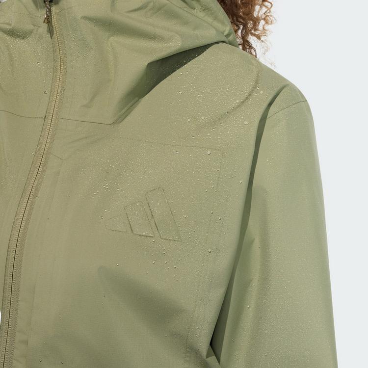 adidas adidas Terrex Multi 2.5 Layer CLIMAPROOF Funktionsjacke Damen - Tent Green / Olive Strata - 0 | SportScheck