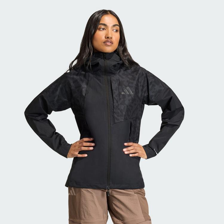 adidas adidas Terrex Xperior 2.5 Layer Hybrid Softshelljacke Damen - Black - 0 | SportScheck