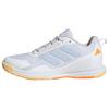 adidas Novaflight 2 Indoor Schuh Hallenschuhe Damen - Cloud White / Crystal Sky / Ice Tangerine