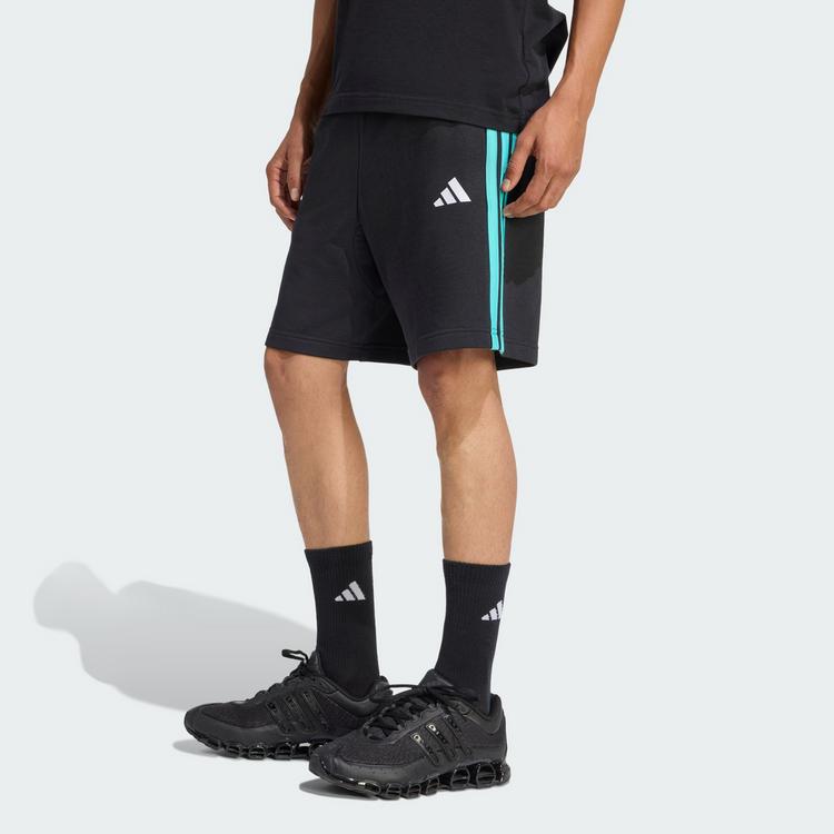 adidas adidas MERCEDES - AMG PETRONAS FORMEL 1 TEAM Fahrradshorts Herren - Black / Semi Mint Rush - 0 | SportScheck