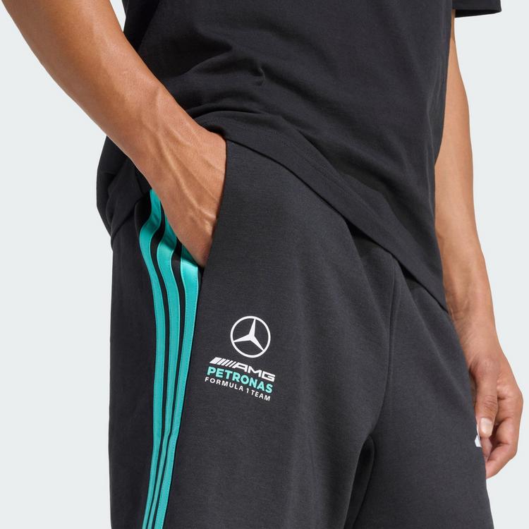 adidas adidas MERCEDES - AMG PETRONAS FORMEL 1 TEAM Fahrradshorts Herren - Black / Semi Mint Rush - 1 | SportScheck