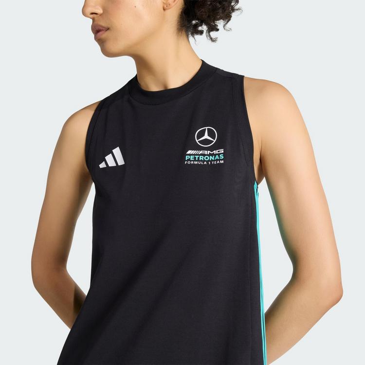 adidas adidas MERCEDES-AMG PETRONAS FORMULA 1 TEAM Kleid Damen - Black / Semi Mint Rush - 0 | SportScheck