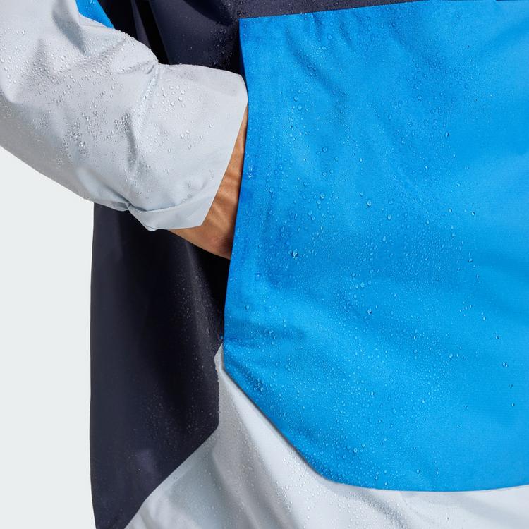 adidas adidas Terrex Xploric 2.5 Layer CLIMAPROOF Outdoorjacke Herren - Legend Ink / Ray Blue / Crystal Sky - 1 | SportScheck