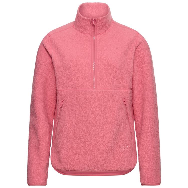 Jack Wolfskin Jack Wolfskin LITE CURL HZ W Fleecepullover Damen - evening rose - 0 | SportScheck