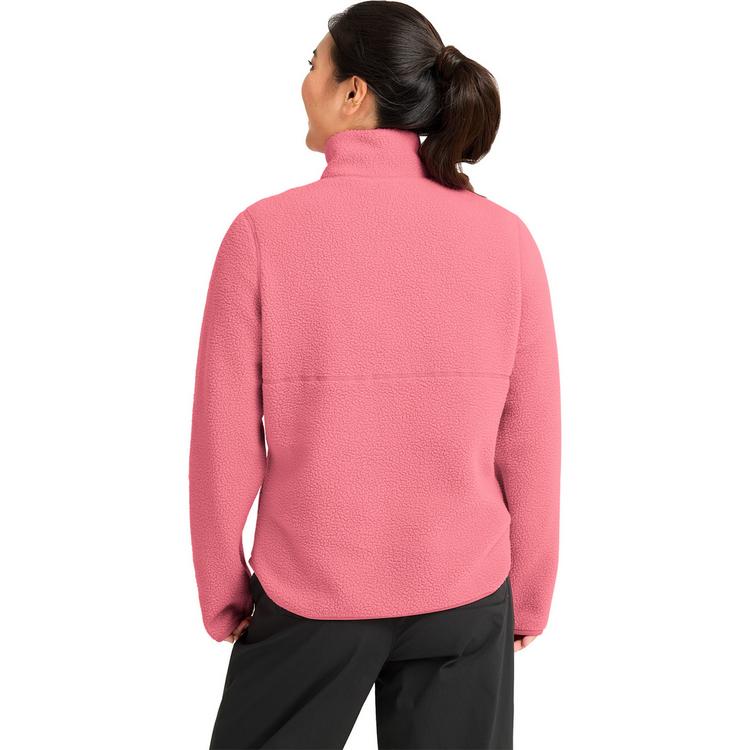Jack Wolfskin Jack Wolfskin LITE CURL HZ W Fleecepullover Damen - evening rose - 1 | SportScheck