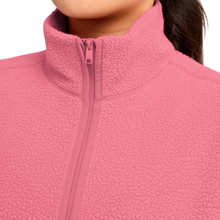 Jack Wolfskin Jack Wolfskin LITE CURL HZ W Fleecepullover Damen - evening rose - 0 | SportScheck