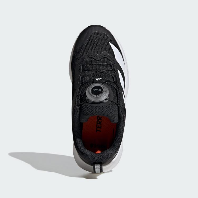 adidas adidas Terrex Agravic BOA Kids Laufschuhe Kinder - Core Black / Cloud White / Semi Impact Orange - 1 | SportScheck