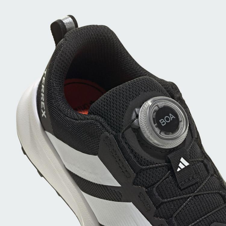 adidas adidas Terrex Agravic BOA Kids Laufschuhe Kinder - Core Black / Cloud White / Semi Impact Orange - 7 | SportScheck