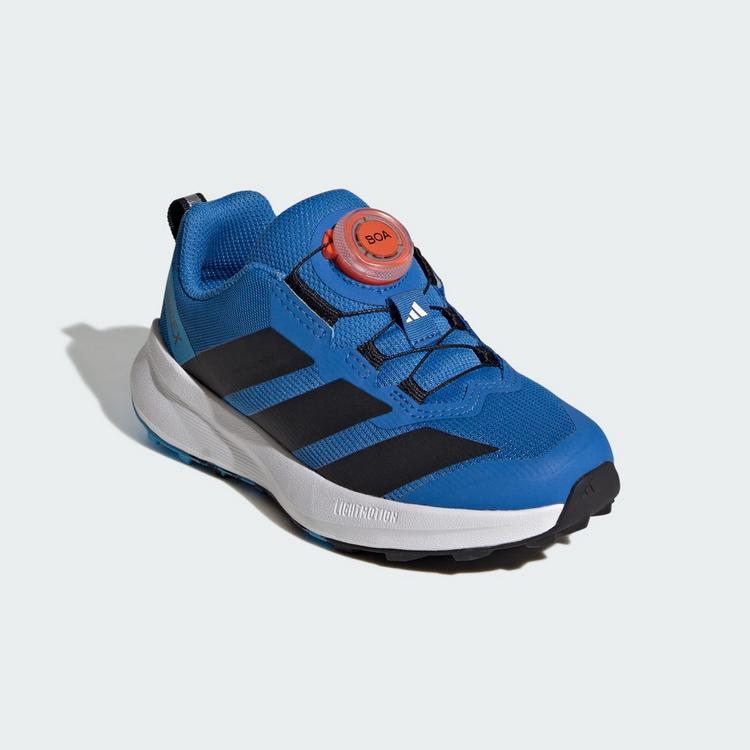 adidas adidas Terrex Agravic BOA Kids Laufschuhe Kinder - Semi Impact Orange / Ray Blue / Core Black - 3 | SportScheck