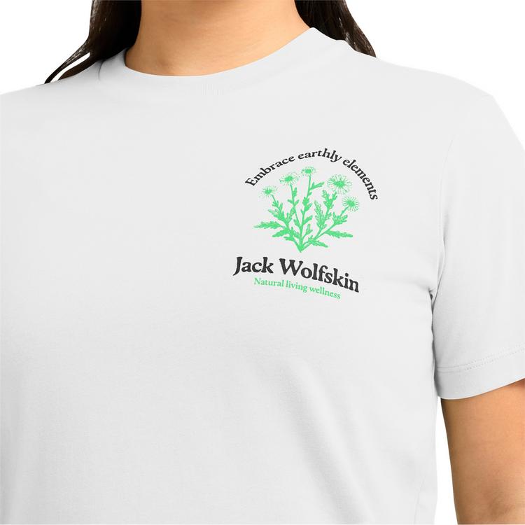 Jack Wolfskin Jack Wolfskin CAREFREE T W T-Shirt Damen - PLANT stark white - 0 | SportScheck