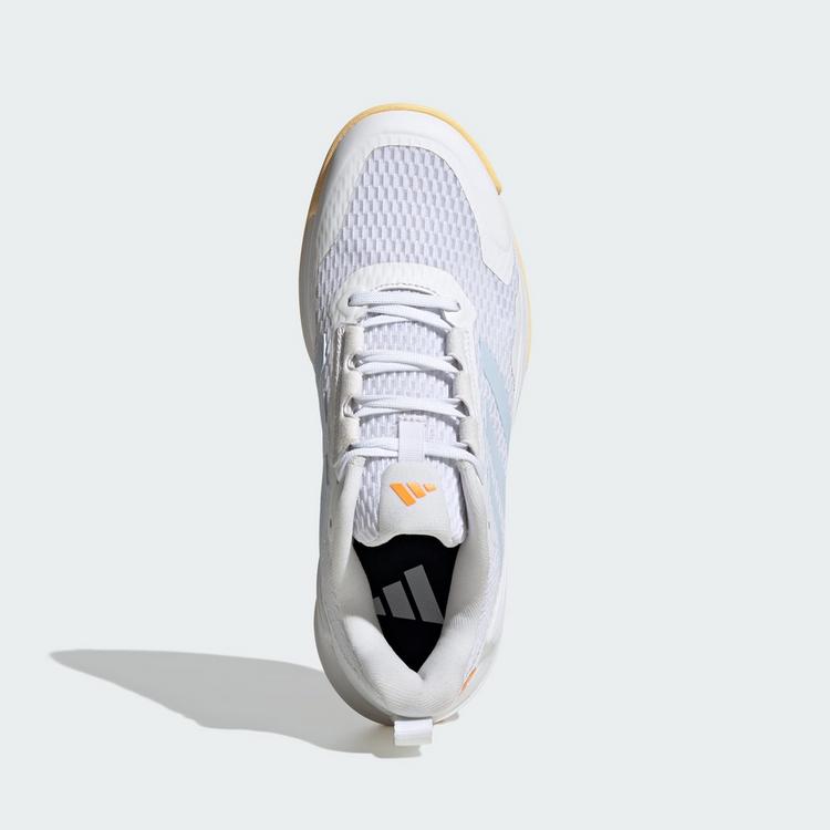 adidas adidas Novaflight 2 Indoor Schuh Hallenschuhe Damen - Cloud White / Crystal Sky / Ice Tangerine - 1 | SportScheck