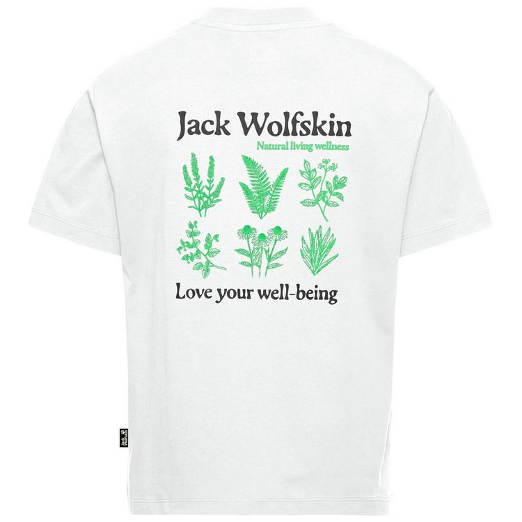 Jack Wolfskin Jack Wolfskin CURIOUS T W T-Shirt Damen - PLANT stark white - 0 | SportScheck