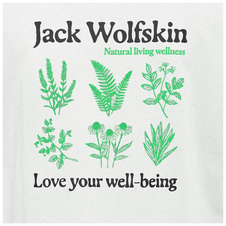 Jack Wolfskin Jack Wolfskin CURIOUS T W T-Shirt Damen - PLANT stark white - 2 | SportScheck