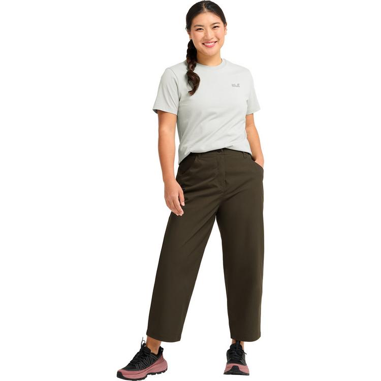 Jack Wolfskin Jack Wolfskin ESSENTIAL T W T-Shirt Damen - Stark White - 2 | SportScheck