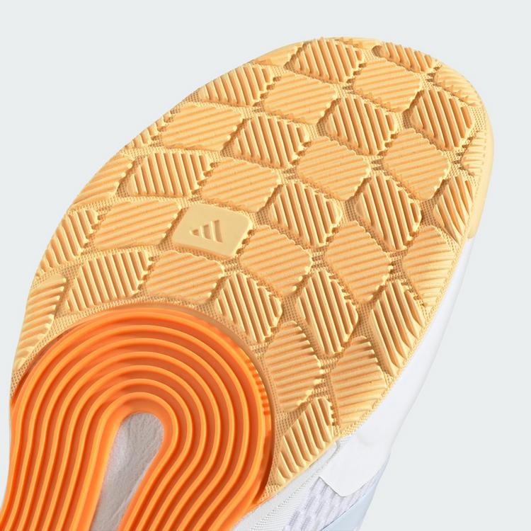 adidas adidas Novaflight 2 Indoor Schuh Hallenschuhe Damen - Cloud White / Crystal Sky / Ice Tangerine - 6 | SportScheck
