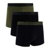 Under Armour Boxershort Unterhose Herren - Schwarz/Gr&uuml;n