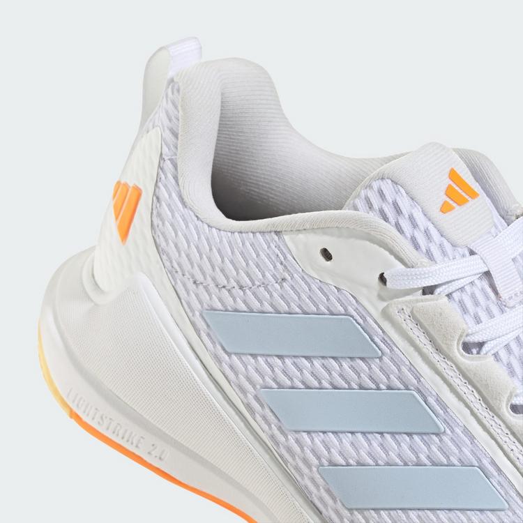 adidas adidas Novaflight 2 Indoor Schuh Hallenschuhe Damen - Cloud White / Crystal Sky / Ice Tangerine - 7 | SportScheck