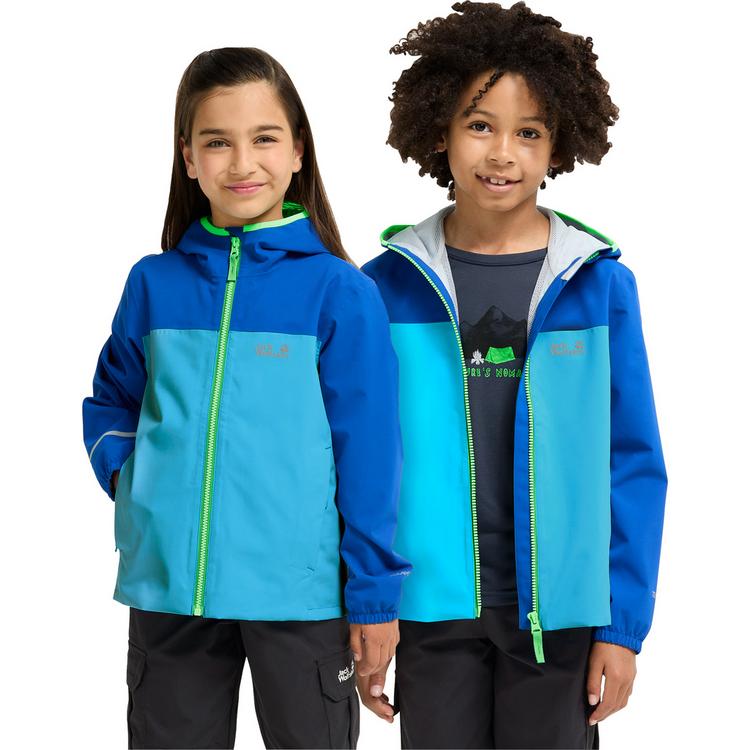 Jack Wolfskin Jack Wolfskin ADVENTURETRIBE 2L JKT K Funktionsjacke Kinder - empire blue - 0 | SportScheck