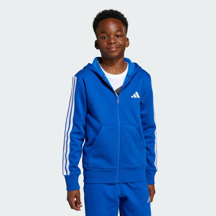 adidas adidas Essentials Kids Kapuzenjacke Hoodie Kinder - Royal Blue / White - 0 | SportScheck