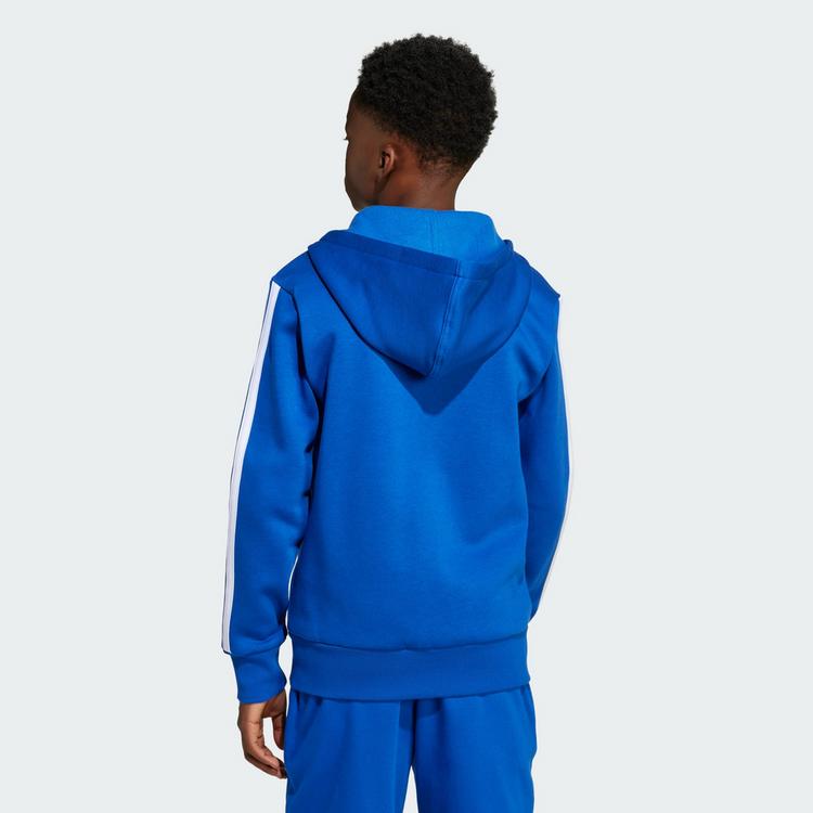 adidas adidas Essentials Kids Kapuzenjacke Hoodie Kinder - Royal Blue / White - 1 | SportScheck