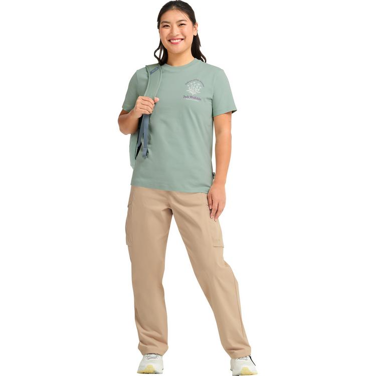 Jack Wolfskin Jack Wolfskin CAREFREE T W T-Shirt Damen - PLANT green zinna - 2 | SportScheck