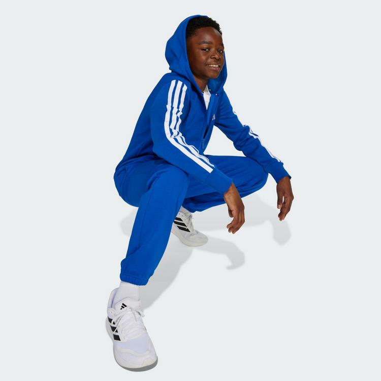 adidas adidas Essentials Kids Kapuzenjacke Hoodie Kinder - Royal Blue / White - 0 | SportScheck