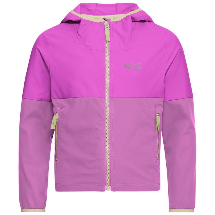 Jack Wolfskin Jack Wolfskin SANDBIRD HOODED JKT K Funktionsjacke Kinder - foxglove - 0 | SportScheck