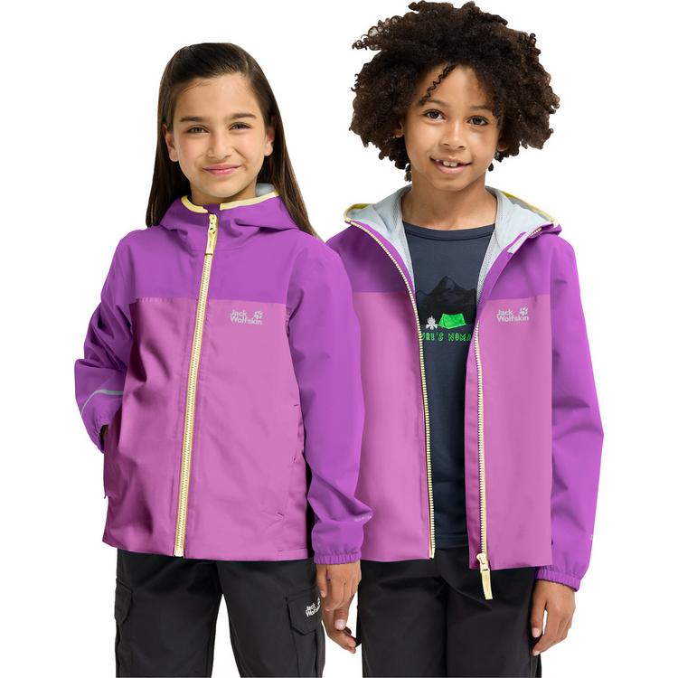 Jack Wolfskin Jack Wolfskin ADVENTURETRIBE 2L JKT K Funktionsjacke Kinder - foxglove - 0 | SportScheck