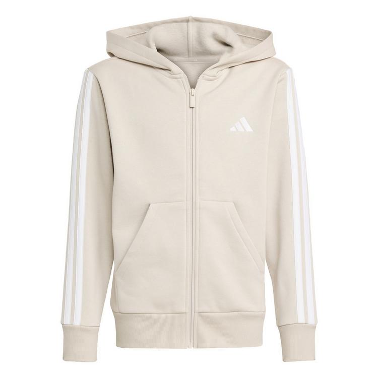 adidas adidas Essentials Kids Kapuzenjacke Hoodie Kinder - Beige / White - 0 | SportScheck