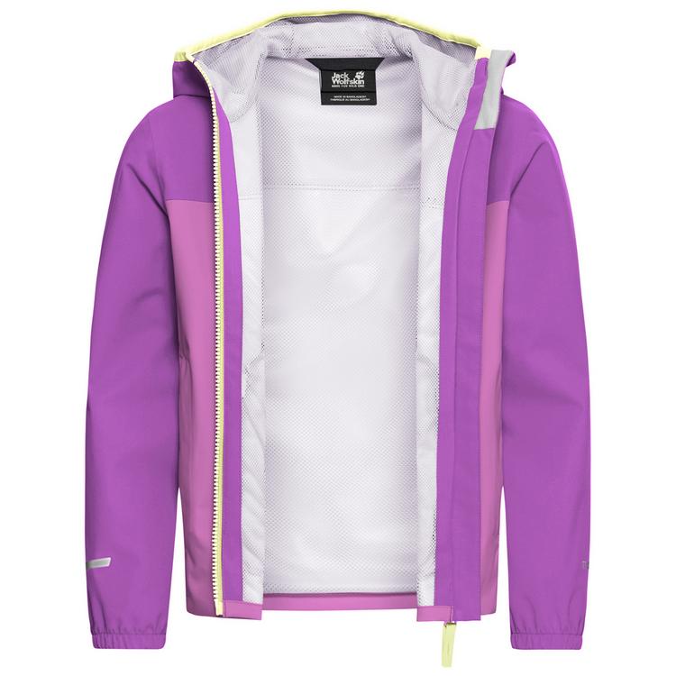 Jack Wolfskin Jack Wolfskin ADVENTURETRIBE 2L JKT K Funktionsjacke Kinder - foxglove - 3 | SportScheck