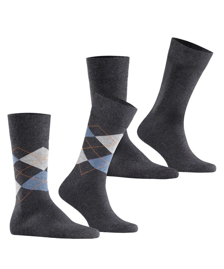 Burlington Burlington Everyday Mix SO 2-Pack Socken Herren - anthra.mel (3081) - 0 | SportScheck