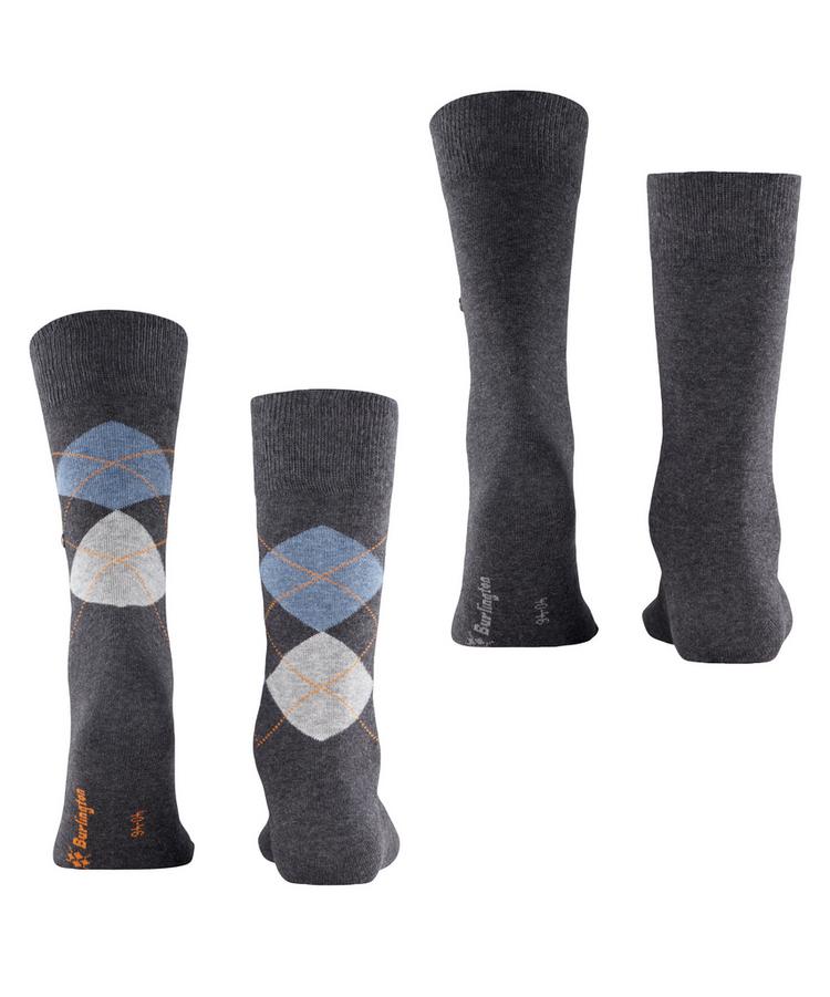 Burlington Burlington Everyday Mix SO 2-Pack Socken Herren - anthra.mel (3081) - 0 | SportScheck