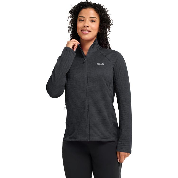 Jack Wolfskin Jack Wolfskin ANYTRAIL FZ W Fleecejacke Damen - phantom - 0 | SportScheck