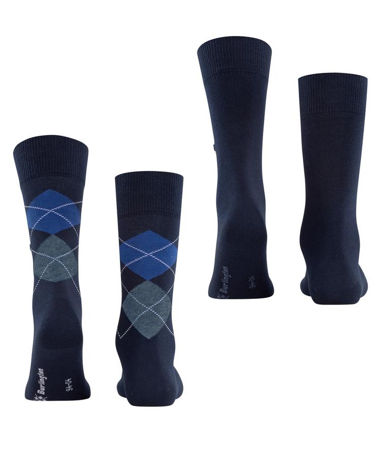Burlington Burlington Everyday Mix SO 2-Pack Socken Herren - marine (6121) - 0 | SportScheck
