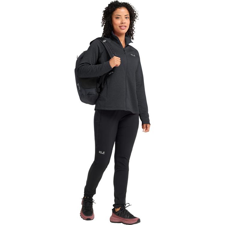 Jack Wolfskin Jack Wolfskin ANYTRAIL FZ W Fleecejacke Damen - phantom - 2 | SportScheck
