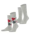 Burlington Everyday Mix SO 2-Pack Socken Herren - lt. heather (3223)