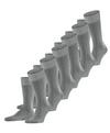 Falke Happy Bundle 6-Pack SO Socken Herren - light greymel. (3390)