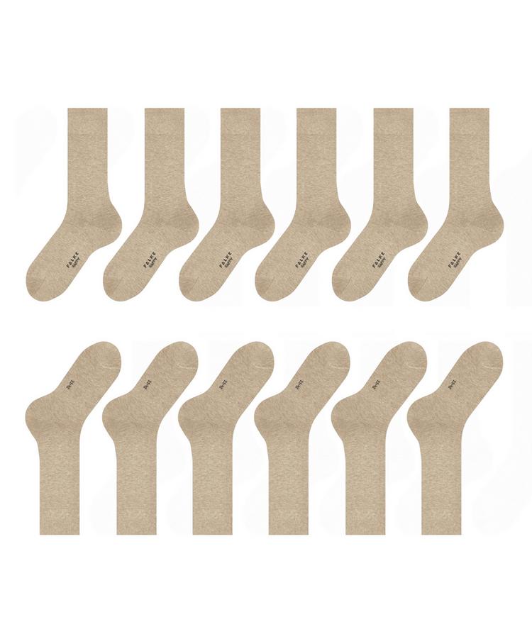 Falke Falke Happy Bundle 6-Pack SO Socken Herren - sand mel. (4650) - 2 | SportScheck