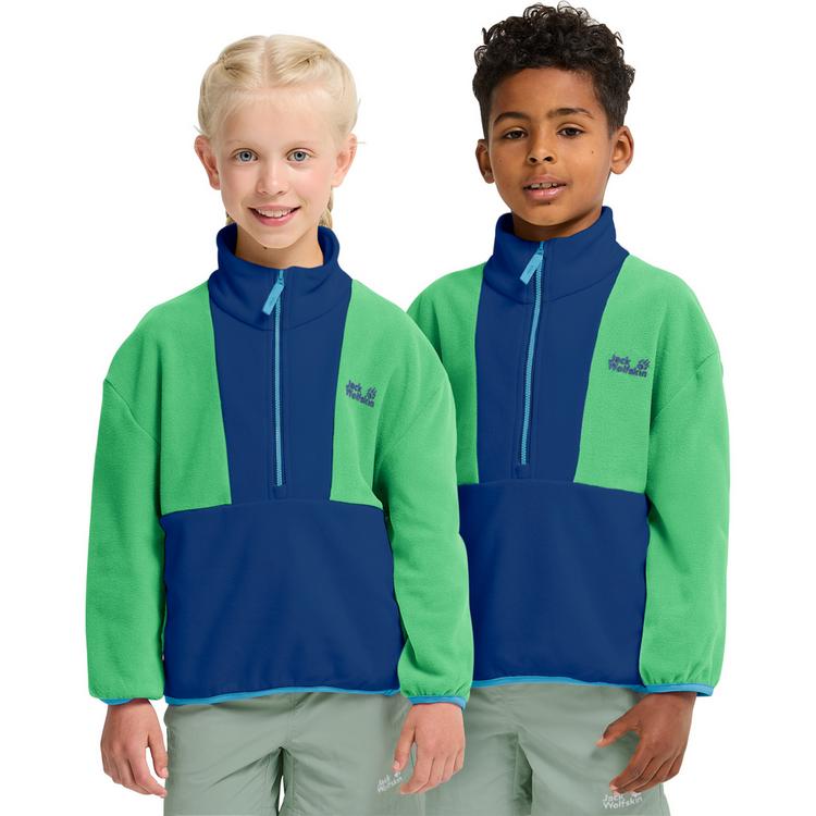 Jack Wolfskin Jack Wolfskin COLORBLOCK TAUNUS HZ K Fleecepullover Kinder - blue orchid - 0 | SportScheck