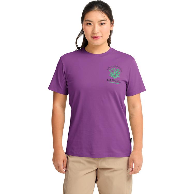 Jack Wolfskin Jack Wolfskin CAREFREE T W T-Shirt Damen - PLANT freesia - 0 | SportScheck